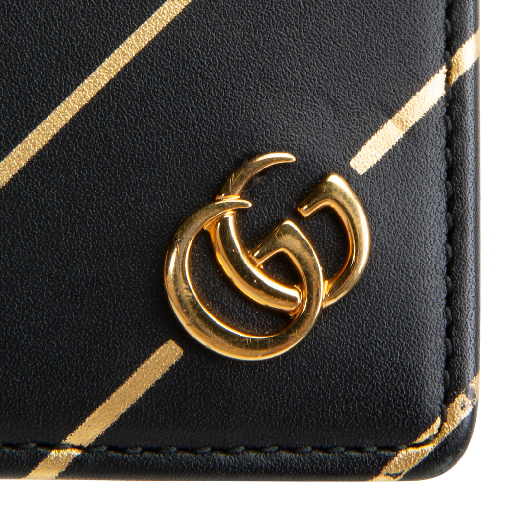 GUCCI GG Diagonal Wallet on Chain