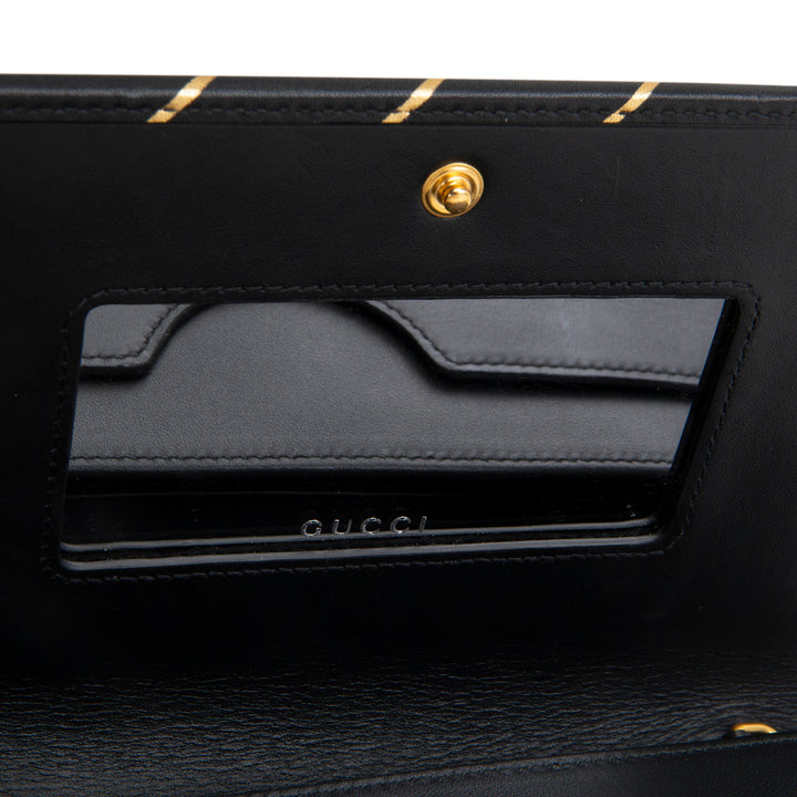 GUCCI GG Diagonal Wallet on Chain
