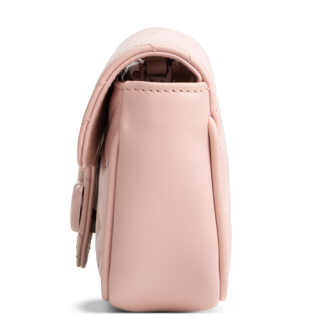 GUCCI GG Marmont Chain Belt Bag Monochrome Pink