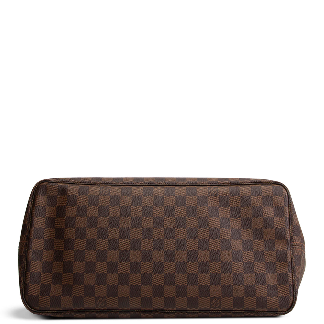 LOUIS VUITTON Damier Ebene Neverfull GM - No Pouch