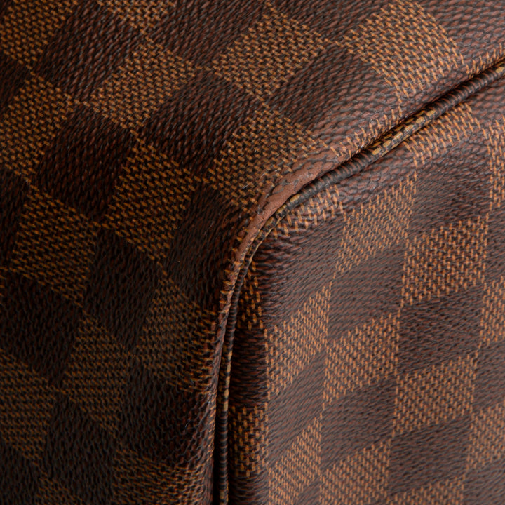 LOUIS VUITTON Damier Ebene Neverfull GM - No Pouch