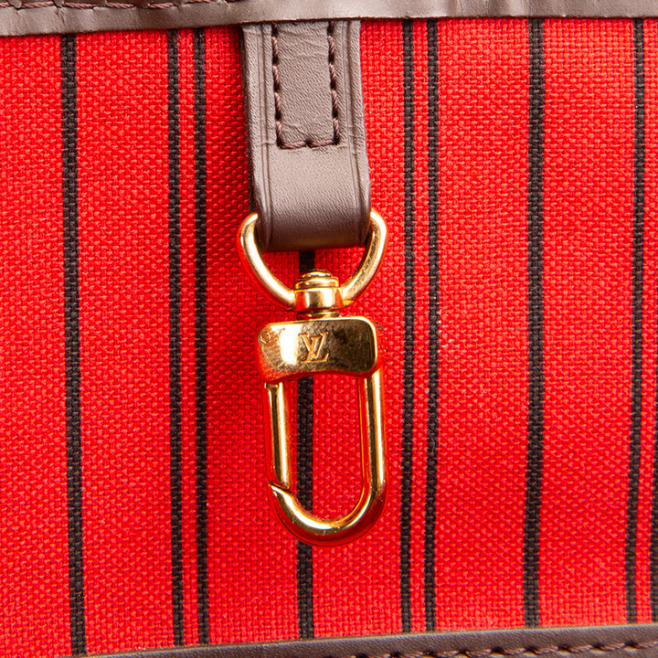 LOUIS VUITTON Damier Ebene Neverfull GM - No Pouch