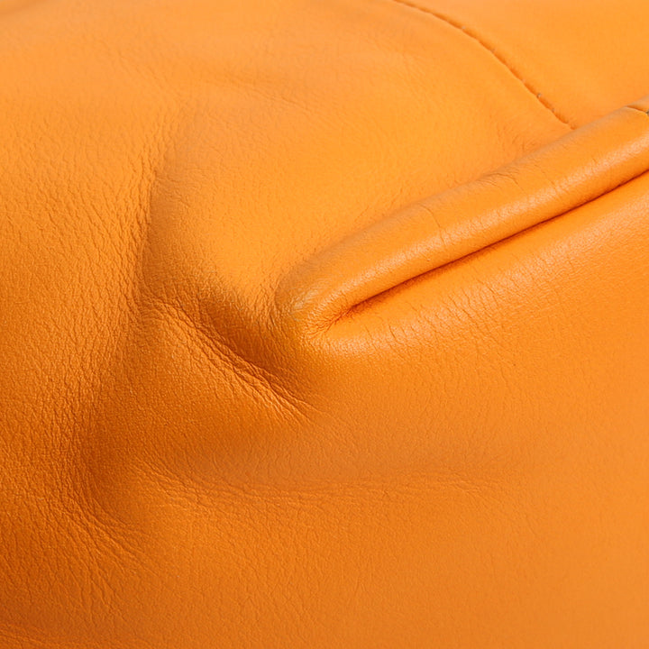 BOTTEGA VENETA Leather Double Knot Bag - Orange