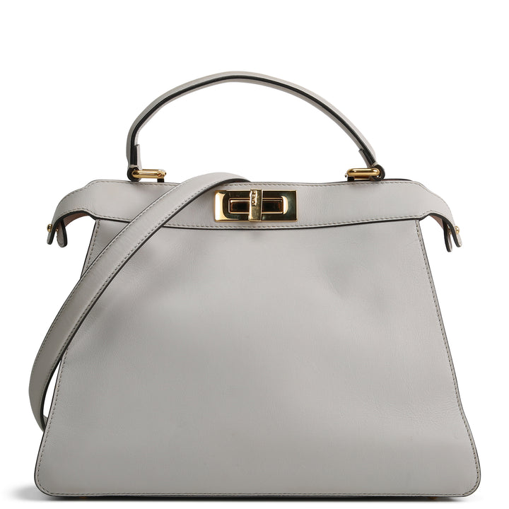 FENDI Peekaboo ISeeU Bag - Gray