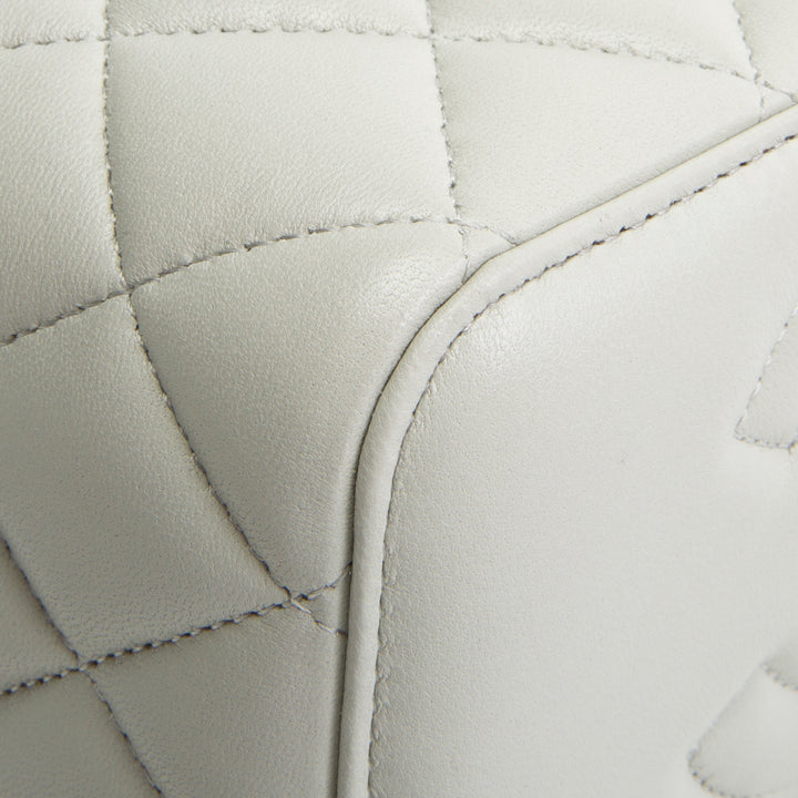 CHANEL Lambskin Top Handle Vanity