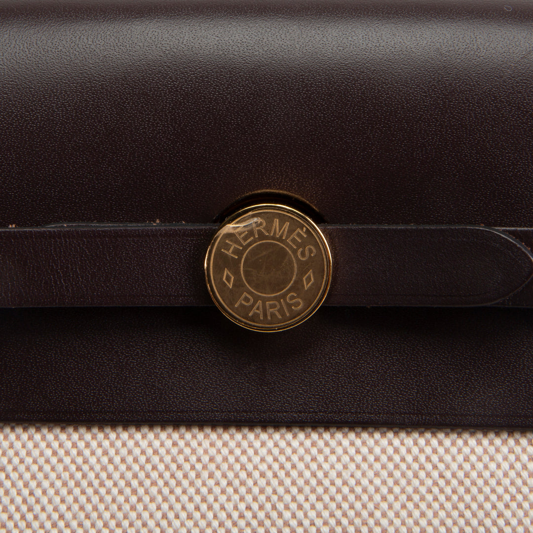 HERMES Toile Herbag Zip Mini 20