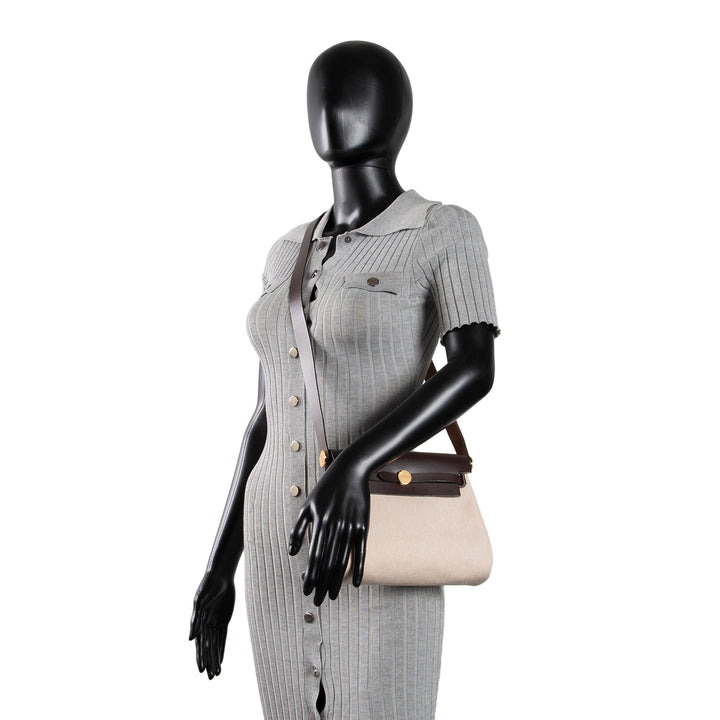 HERMES Toile Herbag Zip Mini 20