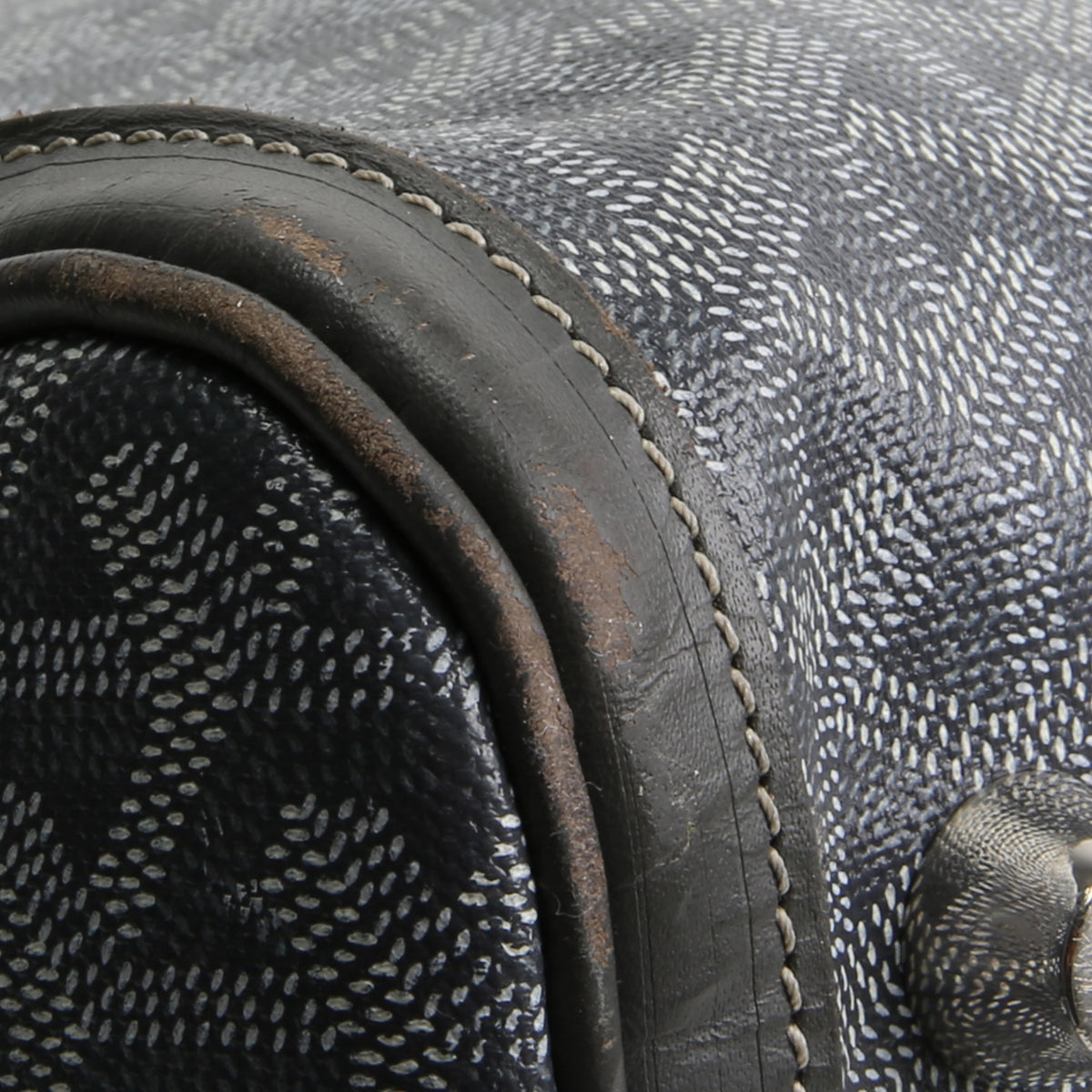 GOYARD Goyardine Croisiere Boston Bag 50