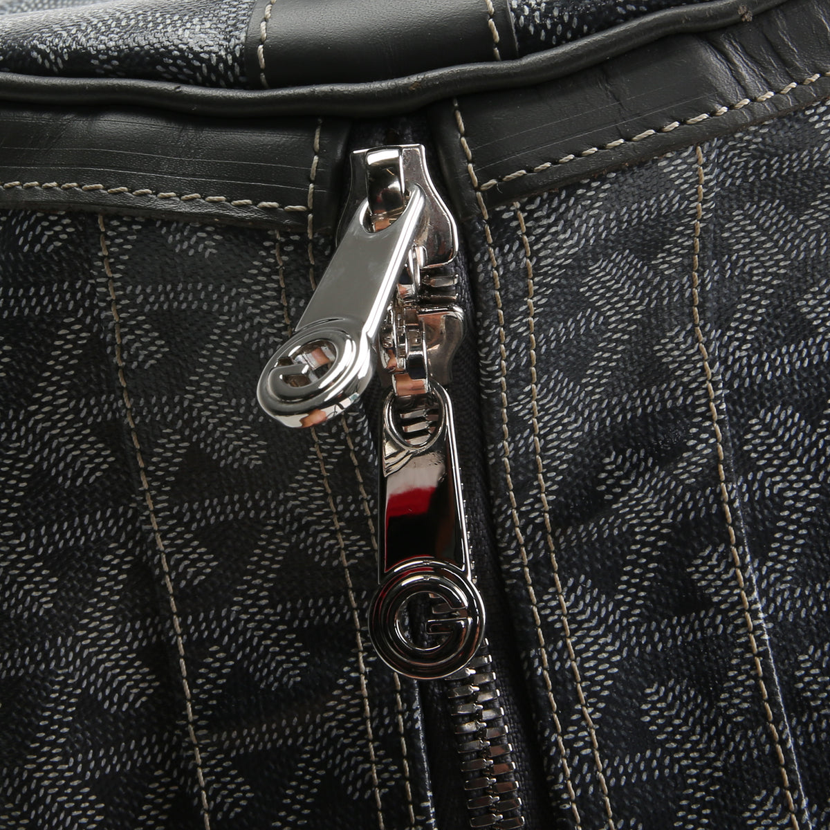 GOYARD Goyardine Croisiere Boston Bag 50