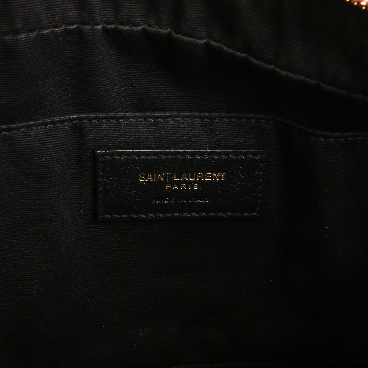 SAINT LAURENT Lou Camera Tassel Bag - Burgundy