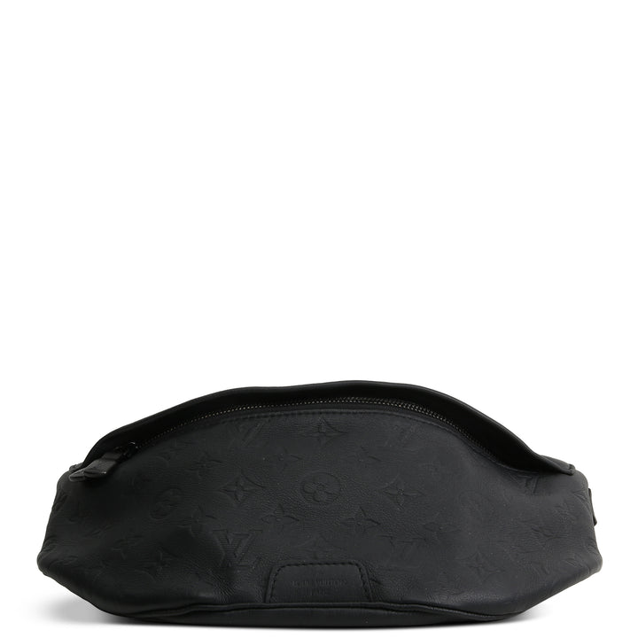 LOUIS VUITTON Monogram Shadow Discovery Bumbag - Black OUTLET FINAL SALE