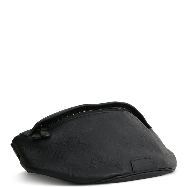 LOUIS VUITTON Monogram Shadow Discovery Bumbag - Black OUTLET FINAL SALE