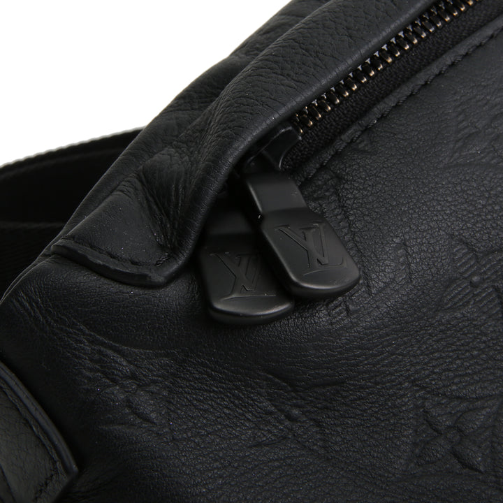 LOUIS VUITTON Monogram Shadow Discovery Bumbag - Black OUTLET FINAL SALE