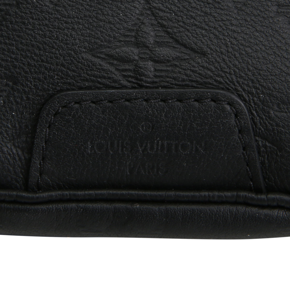 LOUIS VUITTON Monogram Shadow Discovery Bumbag - Black OUTLET FINAL SALE