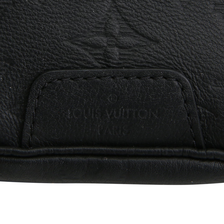 LOUIS VUITTON Monogram Shadow Discovery Bumbag - Black OUTLET FINAL SALE