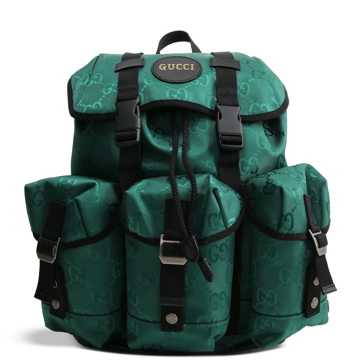 GUCCI GG Nylon Off The Grid Backpack - Green