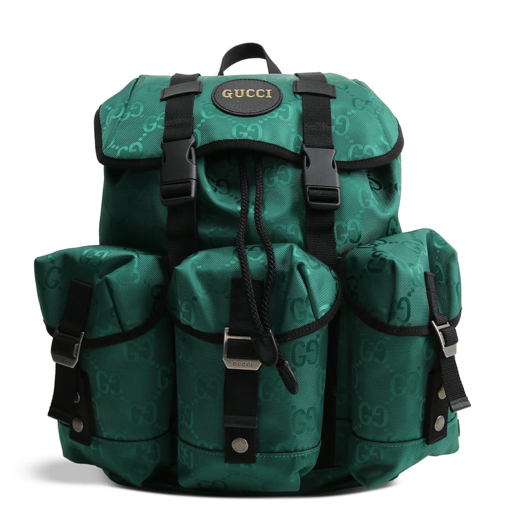 GUCCI GG Nylon Off The Grid Backpack - Green