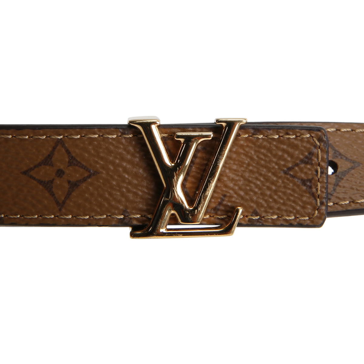LOUIS VUITTON Iconic 25mm Reversable Belt - Reverse Monogram