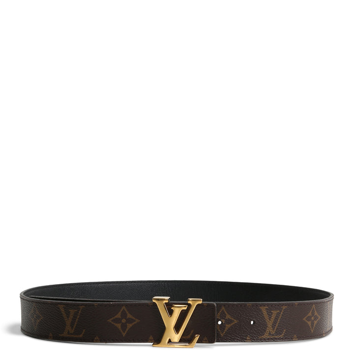 LOUIS VUITTON Monogram Initiales Reversible Belt OUTLET FINAL SALE