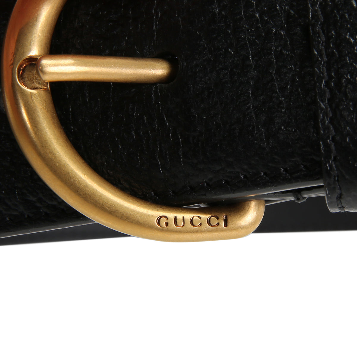 GUCCI Leather Belt - Black