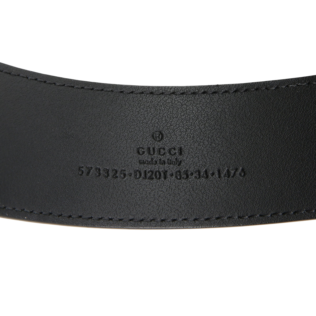 GUCCI Leather Belt - Black