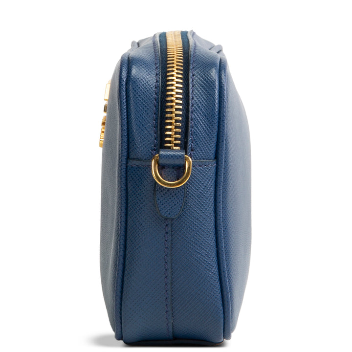 PRADA Saffiano Camera Bag - Navy
