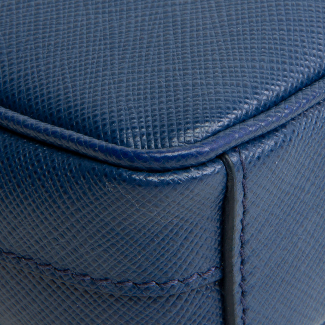 PRADA Saffiano Camera Bag - Navy