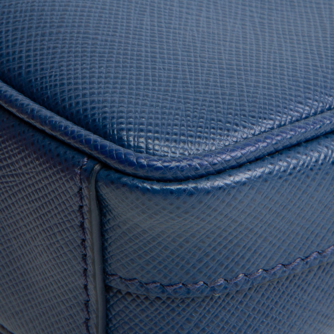 PRADA Saffiano Camera Bag - Navy