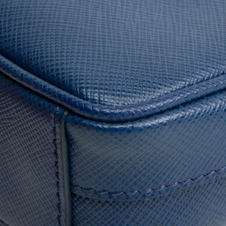 PRADA Saffiano Camera Bag - Navy