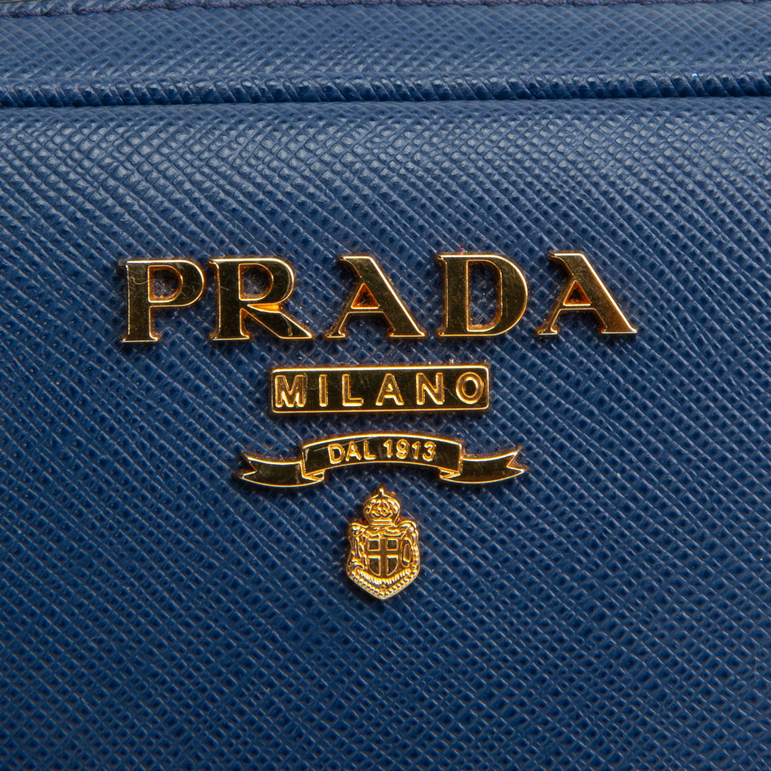 PRADA Saffiano Camera Bag - Navy