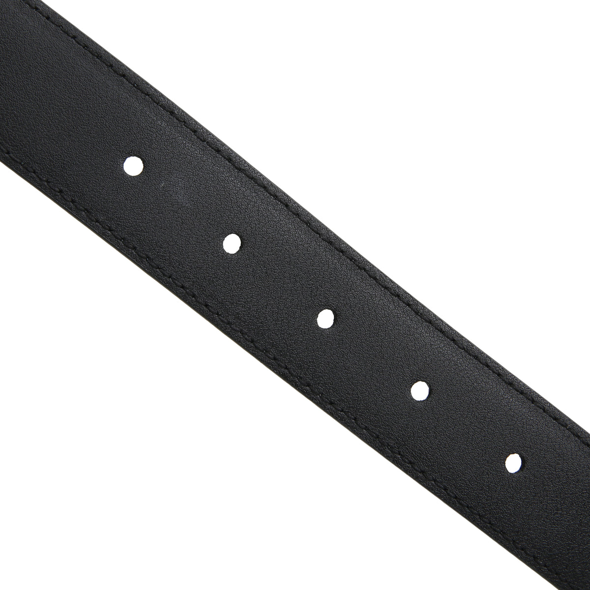 GUCCI Leather Buckle Belt - Black