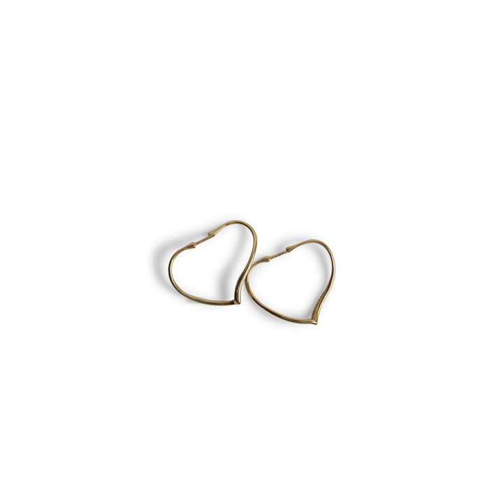 TIFFANY &amp; CO. Vintage Open Heart Earrings