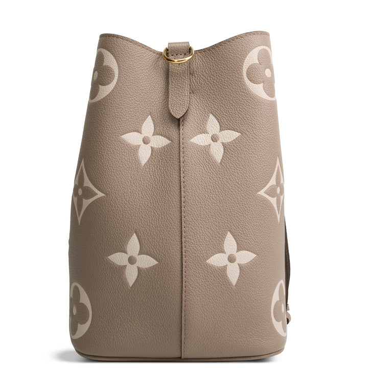 LOUIS VUITTON Giant Empreinte Monogram Neonoe MM - Bicolor Turtledove