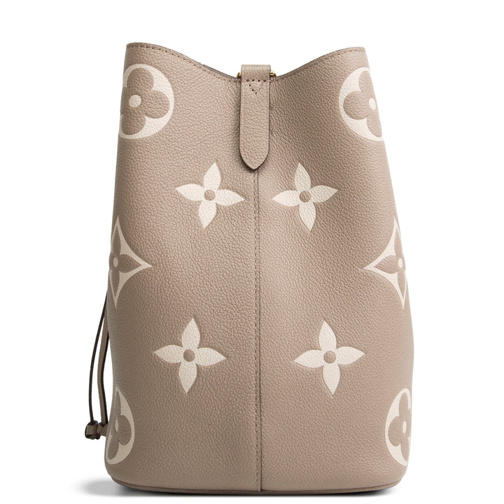LOUIS VUITTON Giant Empreinte Monogram Neonoe MM - Bicolor Turtledove