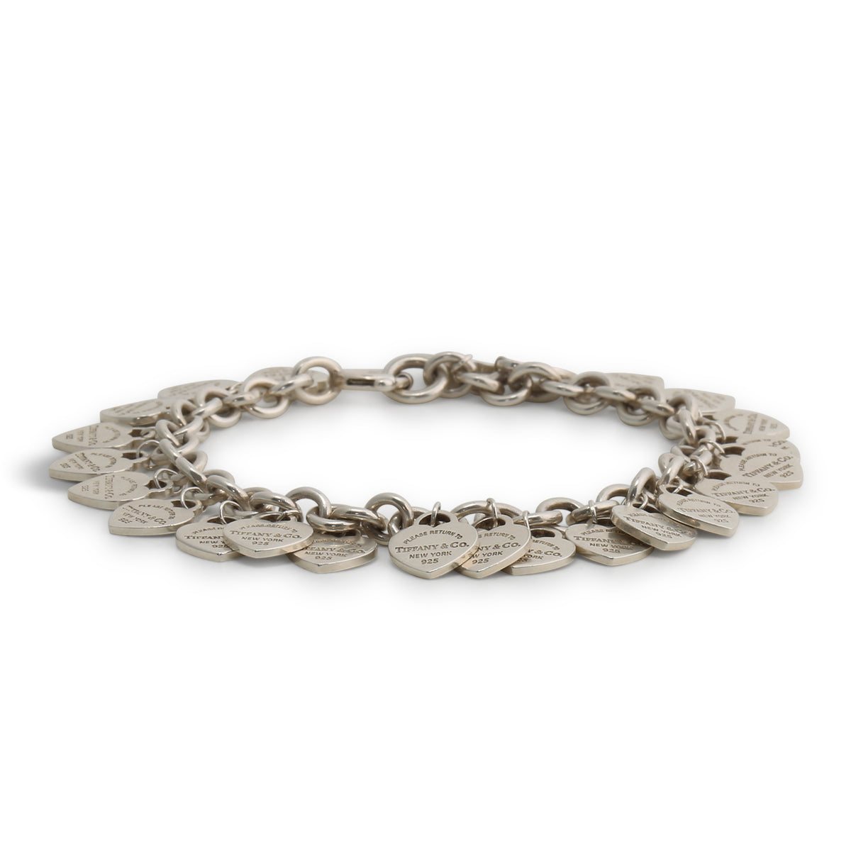 TIFFANY &amp; CO. Multi Heart Tag Bracelet