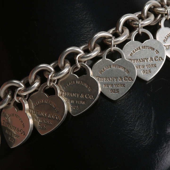 TIFFANY &amp; CO. Multi Heart Tag Bracelet