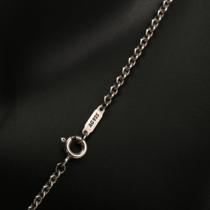 TIFFANY &amp; CO. Concave Cross Pendant Necklace