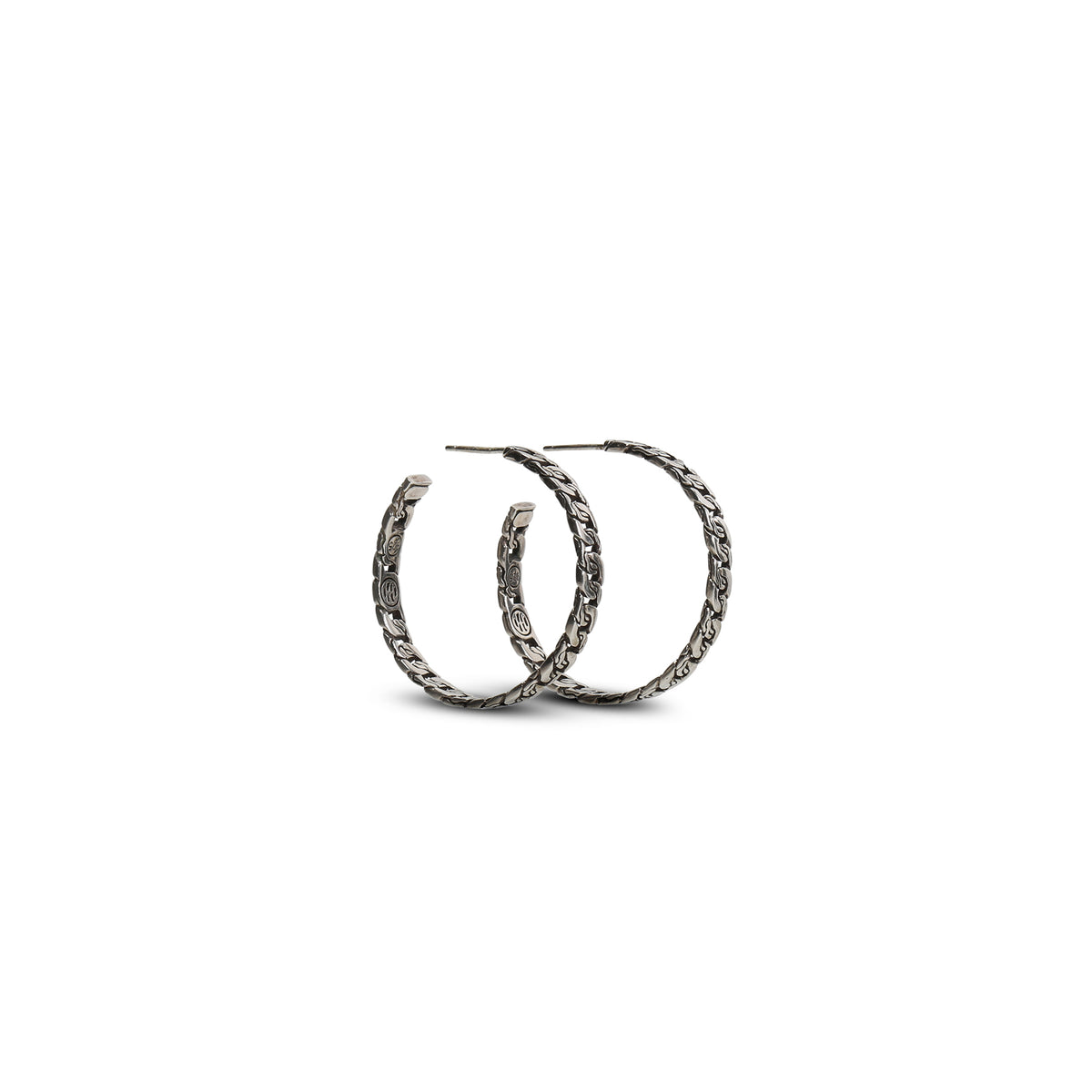 JOHN HARDY Curb Chain Link Earrings