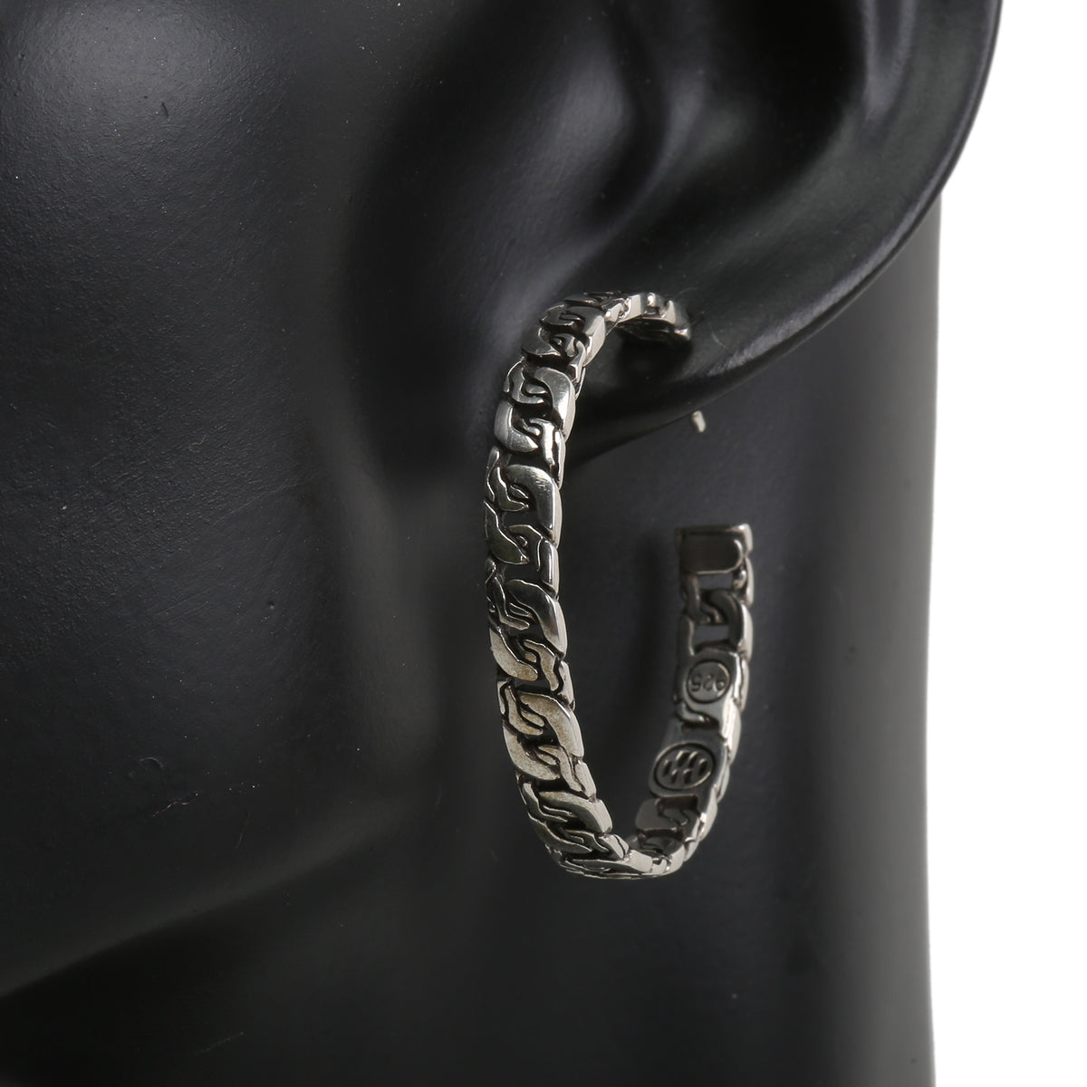 JOHN HARDY Curb Chain Link Earrings
