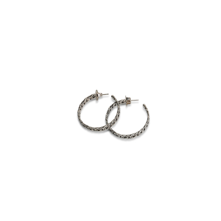 JOHN HARDY Curb Chain Link Earrings