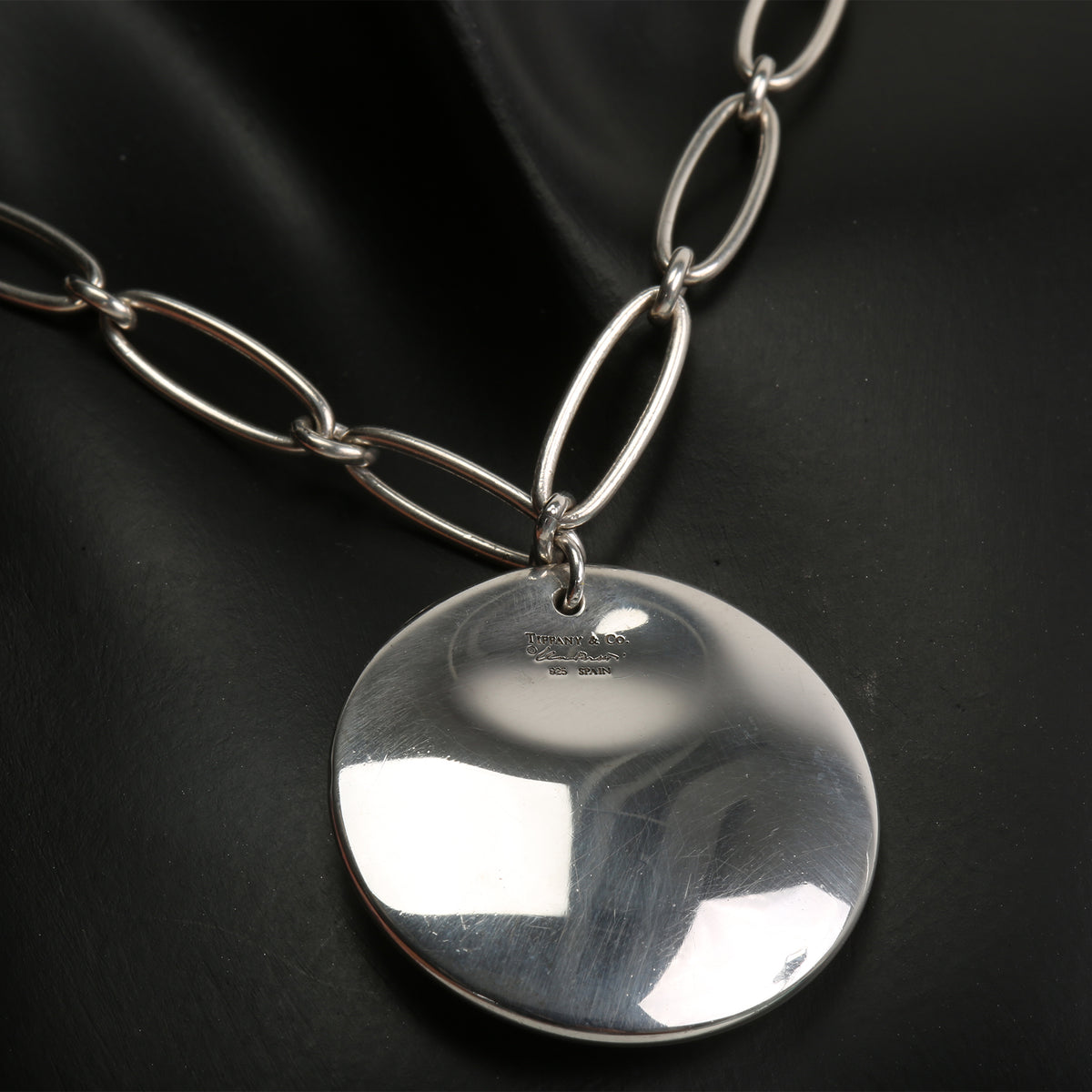 TIFFANY &amp; CO. Elsa Peretti Round Disc Necklace