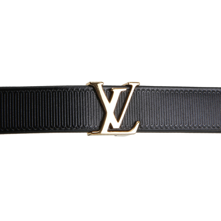LOUIS VUITTON Initiales 20mm Belt - Black
