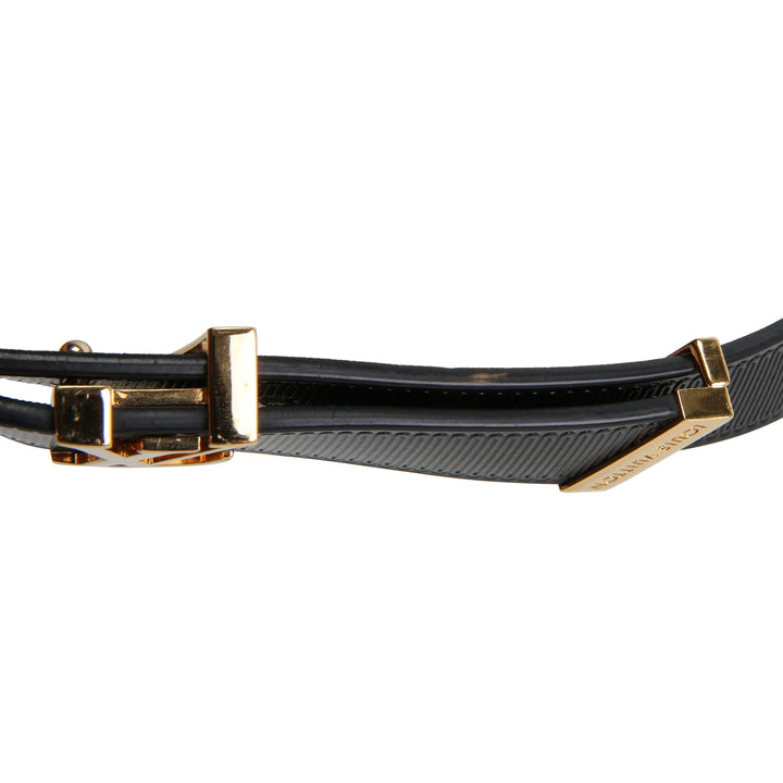 LOUIS VUITTON Initiales 20mm Belt - Black