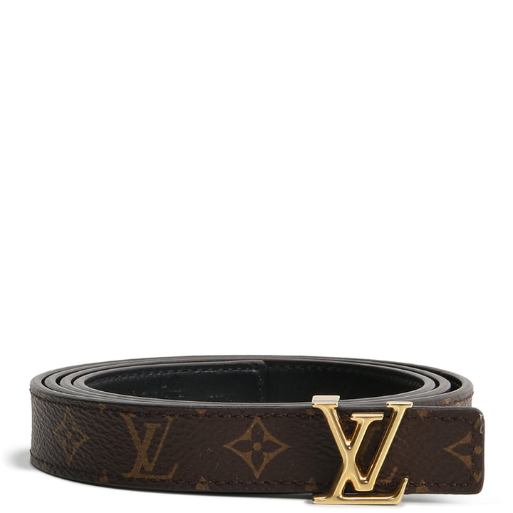 LOUIS VUITTON Monogram LV Initiales 25mm Belt