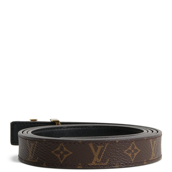LOUIS VUITTON Monogram LV Initiales 25mm Belt
