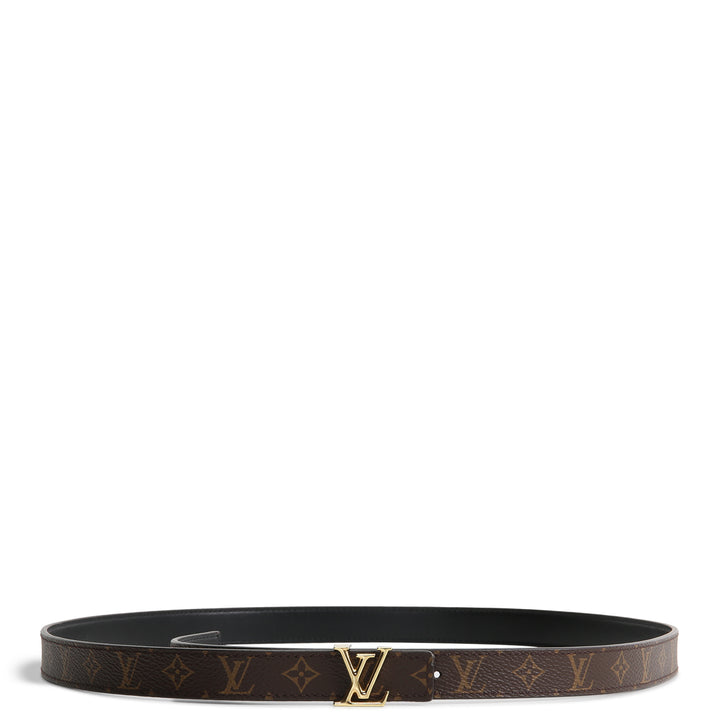 LOUIS VUITTON Monogram LV Initiales 25mm Belt