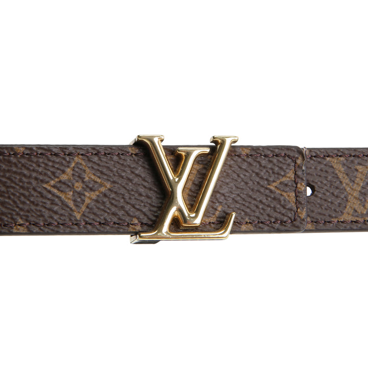 LOUIS VUITTON Monogram LV Initiales 25mm Belt