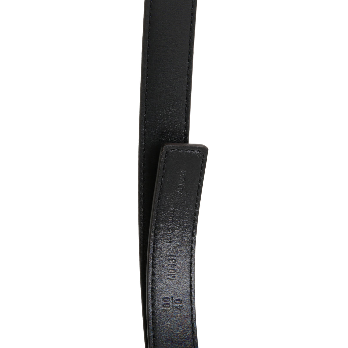 LOUIS VUITTON Monogram LV Initiales 25mm Belt