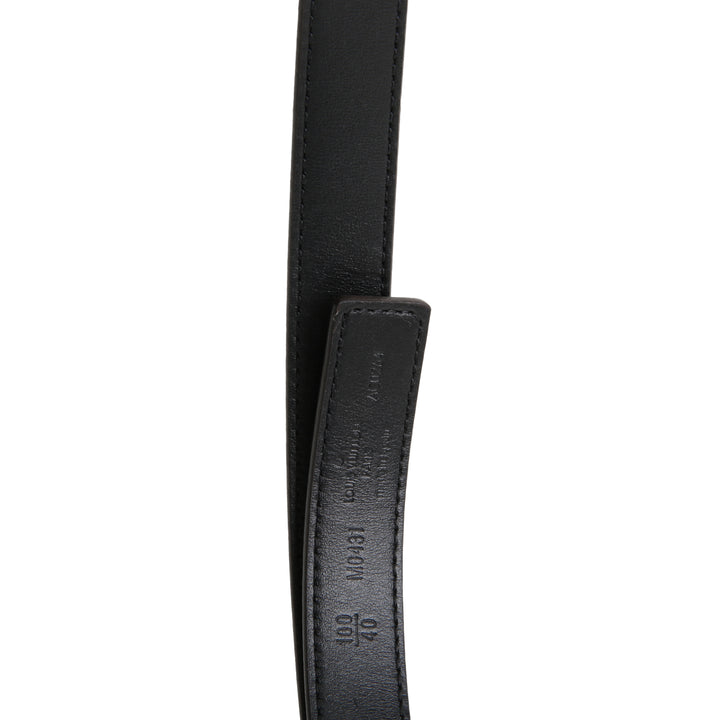 LOUIS VUITTON Monogram LV Initiales 25mm Belt