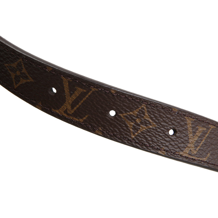 LOUIS VUITTON Monogram LV Initiales 25mm Belt